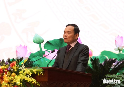 Với mỗi nhà báo, đầu tiên phải là người tử tế- Ảnh 1. Phó thủ tướng Trần Lưu Quang - Ảnh: HÀ THANH