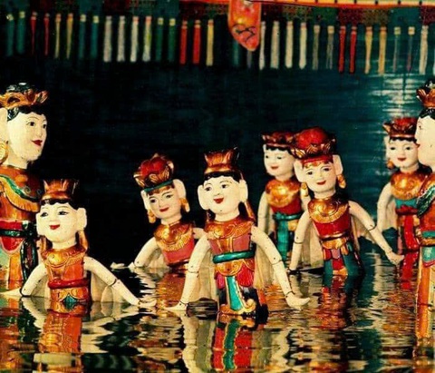 Hoa đất Việt của Đoàn rối Rồng Phương Nam - Ảnh: Nhà hát nghệ thuật Phương Nam cung cấp Hoa đất Việt của Đoàn rối Rồng Phương Nam - Ảnh: Nhà hát nghệ thuật Phương Nam cung cấp