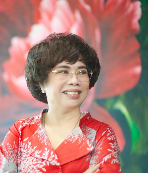 Nữ doanh nhân Thái Hương nhận giải ‘Nhà lãnh đạo phát triển bền vững của năm’- Ảnh 1. Bà Thái Hương - Chủ tịch Hội đồng Chiến lược Tập đoàn TH, Tổng Giám đốc Ngân hàng TMCP Bắc Á, anh hùng Lao động thời kỳ đổi mới của Việt Nam