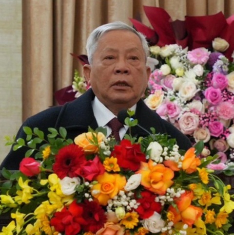 Nhà thơ Nguyễn Khoa Điềm phát biểu tại sự kiện - Ảnh: BTC Nhà thơ Nguyễn Khoa Điềm phát biểu tại sự kiện - Ảnh: BTC