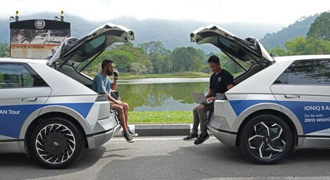 Hyundai Ioniq 5 chạy gần 3.200km xuyên Đông Nam Á chỉ mất 2,8 triệu đồng- Ảnh 6. Hyundai Ioniq 5 chạy gần 3.200km xuyên Đông Nam Á chỉ mất 2,8 triệu đồng- Ảnh 6.