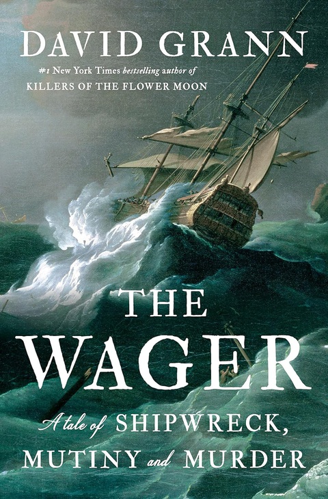 Những cuốn sách yêu thích trong năm 2023 của cựu tổng thống Mỹ Barack Obama- Ảnh 5. The Wager là một câu chuyện tội phạm có thật kể về các sự kiện ly kỳ liên quan đến vụ đắm tàu hải quân Anh vào thế kỷ 18. Thuyền trưởng David Cheap cùng những người sống sót sau vụ đắm tàu bị mắc kẹt trên một hòn đảo ngoài khơi vùng Patagonia của Nam Mỹ. Tình hình tồi tệ hơn khi một số người sống sót cướp và giết những người khác, nguồn cung cấp thực phẩm dần cạn kiệt và thuyền trưởng Cheap cũng giết một người trong đó.