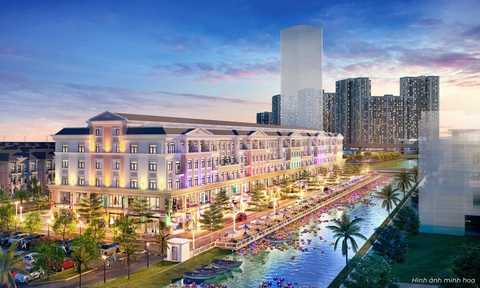 Vị trí tâm điểm tại tâm điểm của phố thương mại Broadway giữa lòng đại đô thị Vinhomes Grand Park. Ảnh: Đ.H Vị trí tâm điểm tại tâm điểm của phố thương mại Broadway giữa lòng đại đô thị Vinhomes Grand Park. Ảnh: Đ.H