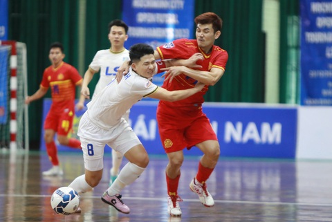 Futsal Việt Nam ngậm ngùi trước các đối thủ nước ngoài- Ảnh 1. CLB Thái Sơn Nam chia điểm với Blackpearl United của Thái Lan - Ảnh: ĐÌNH VIÊN