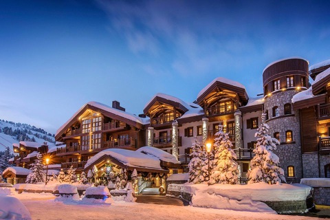 Một resort ở khu trượt tuyết Courchevel 1850 trên dãy Alps của Pháp - Ảnh: IRISH INDEPENDENT Resort ở khu trượt tuyết Courchevel 1850 trên dãy Alps của Pháp - Ảnh: IRISH INDEPENDENT
