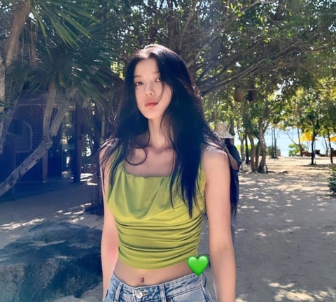 Kim Yoo Jung đăng hình ảnh chụp tại Việt Nam lên trang cá nhân - Ảnh: Facebook nhân vật Kim Yoo Jung đăng hình ảnh chụp tại Việt Nam lên trang cá nhân - Ảnh: Facebook nhân vật
