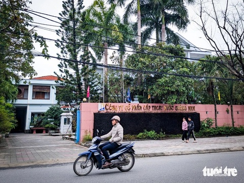 Khó khôi phục vốn nhà nước tại Công ty Cấp thoát nước Quảng Nam- Ảnh 1. Công ty cổ phần Cấp thoát nước Quảng Nam hiện không còn vốn nhà nước - Ảnh: TẤN LỰC