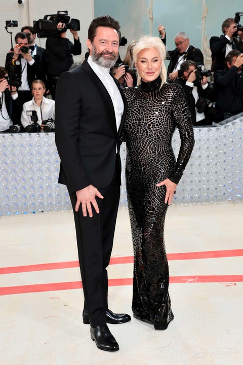 Hugh Jackman và Deborra-Lee Furness tham dự sự kiện Met Gala 2023 ở New York vào tháng 5 - 2023 - Ảnh: Getty Images Hugh Jackman và Deborra-Lee Furness tham dự sự kiện Met Gala 2023 ở New York vào tháng 5-2023 - Ảnh: Getty Images