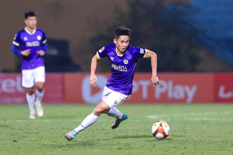 Tuyển Việt Nam đề cao sự đa năng ở Asian Cup 2023- Ảnh 3. Hai Long trở lại đội tuyển Việt Nam dưới thời HLV Troussier - Ảnh: CLB HÀ NỘI