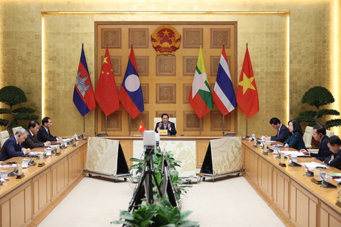 Thủ tướng Phạm Minh Chính nhấn mạnh hợp tác Mekong-Lan Thương đã trở thành cơ chế quan trọng gắn kết các nước Mekong và Trung Quốc, là hình mẫu hợp tác cùng phát triển và cùng thắng - Ảnh: BAOCHINHPHU.VN Thủ tướng Phạm Minh Chính nhấn mạnh hợp tác Mekong - Lan Thương đã trở thành cơ chế quan trọng gắn kết các nước Mekong và Trung Quốc, là hình mẫu hợp tác cùng phát triển và cùng thắng - Ảnh: VGP