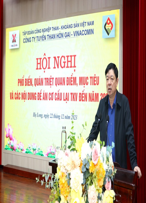 Hội nghị phổ biến, quán triệt Đề án cơ cấu lại Tập đoàn TKV đến năm 2025- Ảnh 2. Hội nghị phổ biến, quán triệt Đề án cơ cấu lại Tập đoàn TKV đến năm 2025- Ảnh 2.