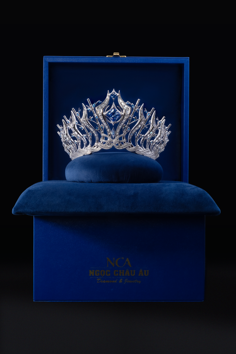 Cận cảnh vương miện 'nặng ký' nhất lịch sử hoa hậu- Ảnh 2. Mẫu Tiara dành cho Á hậu Hoàn vũ Việt Nam 2023