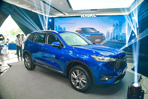 Loạt xe Trung Quốc ồ ạt đổ bộ Việt Nam năm 2023: Gây sức ép lên xe Hàn, Nhật- Ảnh 19. Haval H6 có giá bán khi ra mắt là 1,096 tỉ đồng. Tuy nhiên, trong những tháng cuối năm, xe liên tục được khuyến mãi, giá giảm còn 852-862 triệu đồng - Ảnh: HOÀNG DŨNG