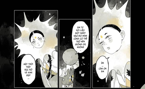 Tác giả Việt Nam đoạt giải truyện manga quốc tế Nhật Bản- Ảnh 3. Tranh minh họa trích từ truyện Điệu nhảy của vũ trụ