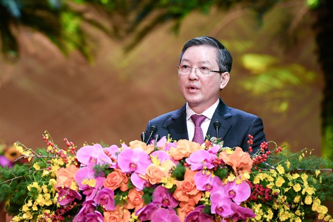 Ông Lương Quốc Đoàn tái đắc cử chủ tịch Hội Nông dân Việt Nam- Ảnh 1. Ông Lương Quốc Đoàn tái đắc cử chủ tịch Hội Nông dân Việt Nam - Ảnh: NAM TRẦN