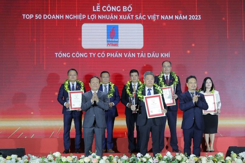PVTRANS tiếp tục có mặt trong Top 50 doanh nghiệp lợi nhuận tốt nhất Việt Nam- Ảnh 1. PVTRANS tiếp tục có mặt trong Top 50 doanh nghiệp lợi nhuận tốt nhất Việt Nam- Ảnh 1.