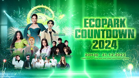 Đại tiệc âm thanh, ánh sáng, pháo hoa tại Ecopark Countdown 2024- Ảnh 1. Đêm nhạc có sự góp mặt của nhiều ca sĩ nổi tiếng