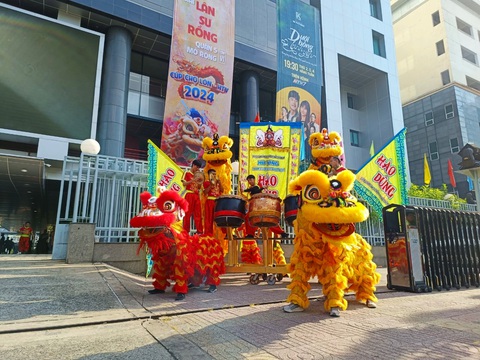 Giải lân - sư - rồng quận 5 mở rộng được trực tiếp trong 3 ngày- Ảnh 1. Giải lân - sư - rồng quận 5 mở rộng - Cúp Chợ Lớn 2024 sẽ diễn ra giữa tháng 1 - Ảnh: T.P.