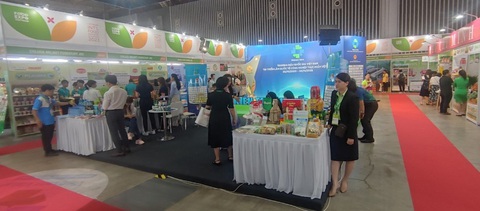 Năm ‘xông pha’ của thương hiệu Việt, bước đệm vươn ra thế giới- Ảnh 3. Gian hàng tại triển lãm quốc tế công nghiệp thực phẩm