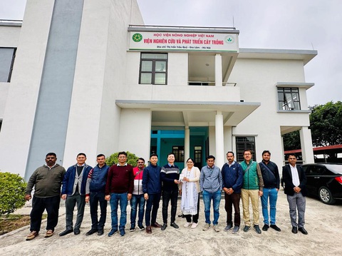 Hợp tác nghiên cứu khoa học nông nghiệp với trường đại học của Ấn Độ- Ảnh 1. Hợp tác nghiên cứu khoa học nông nghiệp với trường đại học của Ấn Độ- Ảnh 1.
