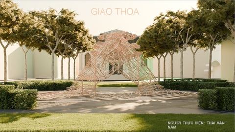Biểu tượng hữu nghị TP.HCM: Giao thoa- Ảnh 1. Biểu tượng hữu nghị TP.HCM: Giao thoa- Ảnh 1.
