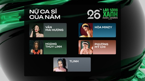 Phương Mỹ Chi 'càn quét' đề cử Làn Sóng Xanh 2023- Ảnh 2. Phương Mỹ Chi 'càn quét' đề cử Làn Sóng Xanh 2023- Ảnh 2.