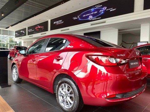 Top xe rẻ nhất ra mắt Việt Nam năm 2023: Tiền mua Kia Carnival đủ mua 5 chiếc cộng lại- Ảnh 11. Động cơ xe vẫn là máy xăng 1.5L công suất 110 mã lực và mô-men xoắn cực đại 144Nm, kết hợp hộp số tự động 6 cấp - Ảnh: Đại lý Mazda/Facebook
