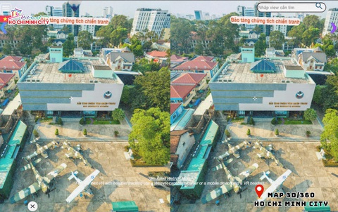 Map3D/360: Công cụ hữu ích giúp du khách tìm hiểu về TP.HCM- Ảnh 3. Map3D/360: Công cụ hữu ích giúp du khách tìm hiểu về TP.HCM- Ảnh 3.