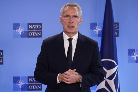 Tổng thư ký NATO Jens Stoltenberg - Ảnh: AFP Tổng thư ký NATO Jens Stoltenberg - Ảnh: AFP