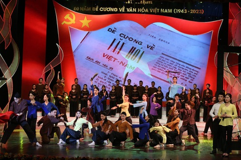 Kỷ niệm 80 năm ra đời Đề cương về Văn hóa Việt Nam là sự kiện văn hóa tiêu biểu của năm 2023 - Ảnh: BTC Kỷ niệm 80 năm ra đời Đề cương về văn hóa Việt Nam là sự kiện văn hóa tiêu biểu của năm 2023 - Ảnh: BTC