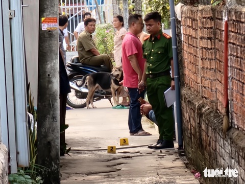Bắt đối tượng dùng chĩa nhọn đâm chết anh ruột- Ảnh 1. Hiện trường nơi xảy ra vụ việc - Ảnh: HOÀI THƯƠNG
