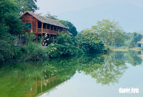 Hà Nội: Đề nghị công an vào cuộc làm rõ thông tin biến hóa đất khai hoang- Ảnh 1. Thửa đất tại hồ Đập Cờ (xã Yên Bài, huyện Ba Vì) bị phản ánh đã