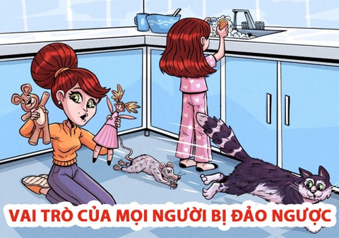 Thử tài tinh mắt: Tìm 2 con mèo ẩn giấu trong tranh- Ảnh 4.