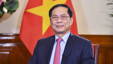 Bộ trưởng Bộ Ngoại giao Bùi Thanh Sơn - Ảnh: Bộ Ngoại giao cung cấp Bộ trưởng Bộ Ngoại giao Bùi Thanh Sơn - Ảnh: Bộ Ngoại giao cung cấp
