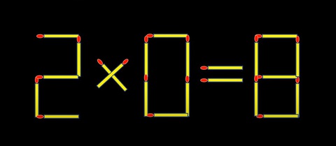 Thử tài IQ: Di chuyển một que diêm để 3-3=8+0 thành phép tính đúng- Ảnh 5.