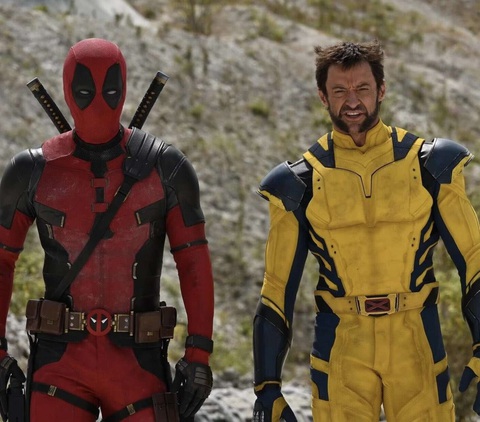 Disney quyết lấy lại ngôi vương phòng vé, công bố hàng loạt bom tấn cho năm mới- Ảnh 2. Deadpool 3 sẽ có sự xuất hiện của diễn viên Hugh Jackman (phải) trong vai Người sói - Ảnh: Marvel Studios