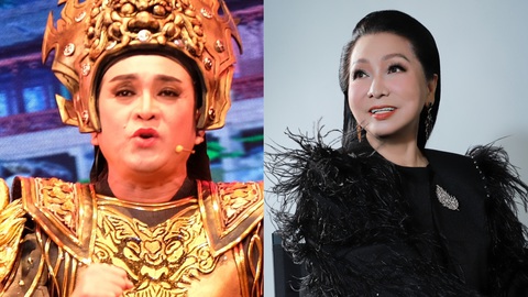 Nghệ sĩ Bạch Tuyết (bìa phải) và nghệ sĩ Trọng Phúc cùng hát trong lễ kỷ niệm 30 năm giải Bông lúa vàng - Ảnh: LINH ĐOAN, NVCC Nghệ sĩ Bạch Tuyết (bên phải) và nghệ sĩ Trọng Phúc cùng hát trong lễ kỷ niệm 30 năm giải Bông lúa vàng - Ảnh: LINH ĐOAN, NVCC