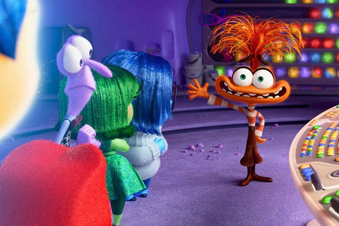 Disney quyết lấy lại ngôi vương phòng vé, công bố hàng loạt bom tấn cho năm mới- Ảnh 6. Tiếp nối thành công của phần 1, Inside Out 2 dẫn khán giả khám phá thế giới nội tâm của cô bé Riley giờ đây đã đến độ tuổi vị thành niên với những cảm xúc mới - Ảnh: Disney Pixar