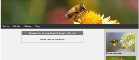 Nghiên cứu nền tảng xây dựng API và ứng dụng cảnh báo tình trạng thiếu ong chúa- Ảnh 4. Nghiên cứu nền tảng xây dựng API và ứng dụng cảnh báo tình trạng thiếu ong chúa- Ảnh 4.
