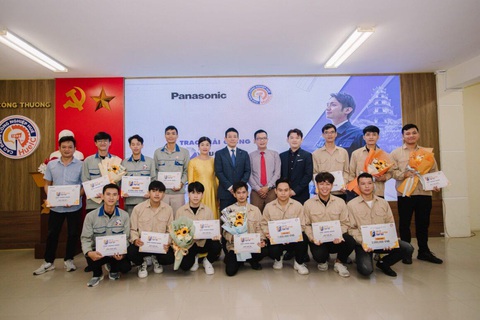 Một năm đóng góp phát triển giáo dục của Panasonic Electric Works- Ảnh 4. Một năm đóng góp phát triển giáo dục của Panasonic Electric Works- Ảnh 4.