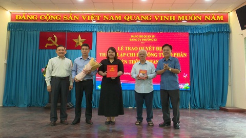 Thành lập Chi bộ Công ty Cổ phần Truyền thông Phan Quang- Ảnh 1. Thành lập Chi bộ Công ty Cổ phần Truyền thông Phan Quang- Ảnh 1.