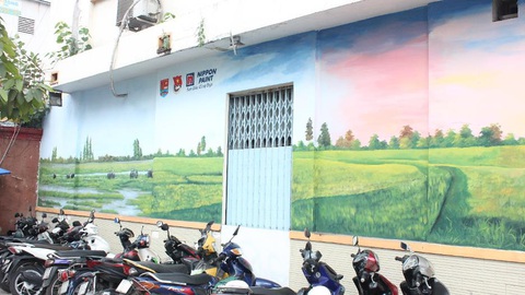 Nippon Paint phối hợp vẽ ‘Việt Nam tươi đẹp’ lên 2.000m2 tường công cộng- Ảnh 4. Nippon Paint phối hợp vẽ ‘Việt Nam tươi đẹp’ lên 2.000m2 tường công cộng- Ảnh 4.