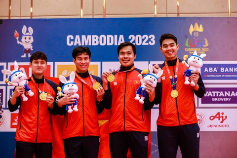 Thể thao Việt Nam lần đầu tiên dẫn đầu bảng tổng sắp khi thi đấu ở nước ngoài tại SEA Games 32 là sự kiện tiêu biểu của năm - Ảnh: BTC Thể thao Việt Nam lần đầu tiên dẫn đầu bảng tổng sắp khi thi đấu ở nước ngoài tại SEA Games 32 là sự kiện tiêu biểu của năm - Ảnh: BTC