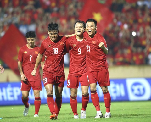 AFC tin đội tuyển Việt Nam sẽ thành công tại Asian Cup 2023- Ảnh 1. Liên đoàn Bóng đá châu Á nhận định đội tuyển Việt Nam sẽ có kỳ Asian Cup 2023 thành công - Ảnh: NGUYÊN KHÔI