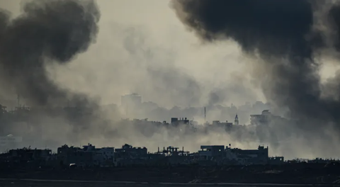 Khung cảnh phía nam Dải Gaza được ghi nhận ngày 2-12 - Ảnh: AFP Khung cảnh phía nam Dải Gaza được ghi nhận ngày 2-12 - Ảnh: AFP