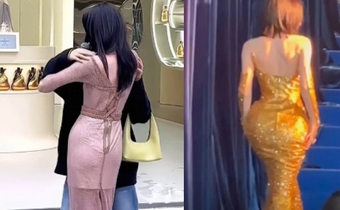 Với vòng 3 bất thường của Địch Lệ Nhiệt Ba khiến nhiều người cho rằng những bức ảnh hoàn hảo trước đây được sử dụng quần độn mông_ Với vòng 3 bất thường của Địch Lệ Nhiệt Ba khiến nhiều người cho rằng những bức ảnh hoàn hảo trước đây được sử dụng quần độn mông