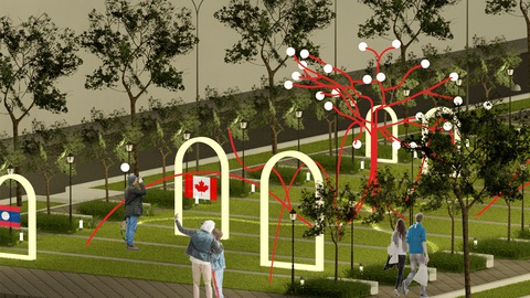 Biểu tượng hữu nghị TP.HCM: Friendship Tree- Ảnh 4. Biểu tượng hữu nghị TP.HCM: Friendship Tree- Ảnh 4.