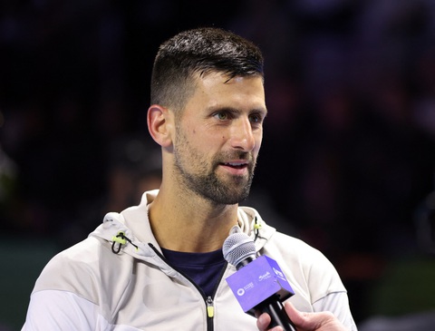 Tin tức thể thao sáng 30-12: HLV Ancelotti ở lại Real Madrid đến năm 2026- Ảnh 4. Djokovic không có tên trong phần 2 của phim tài liệu Break Point - Ảnh: REUTERS