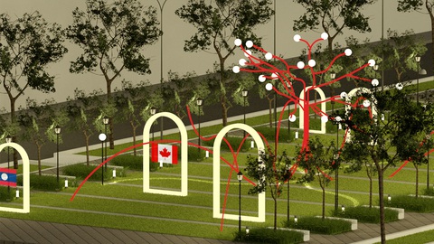 Biểu tượng hữu nghị TP.HCM: Friendship Tree- Ảnh 6. Biểu tượng hữu nghị TP.HCM: Friendship Tree- Ảnh 6.