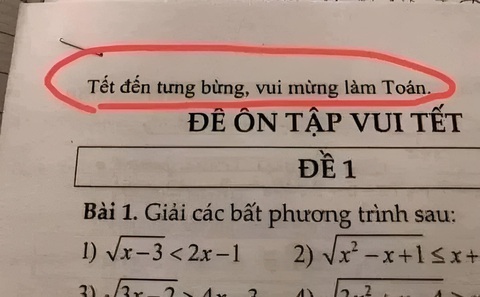 Ảnh vui 30-12: 'Niềm vui' thời đi học- Ảnh 1. Vậy là vui dữ chưa?!